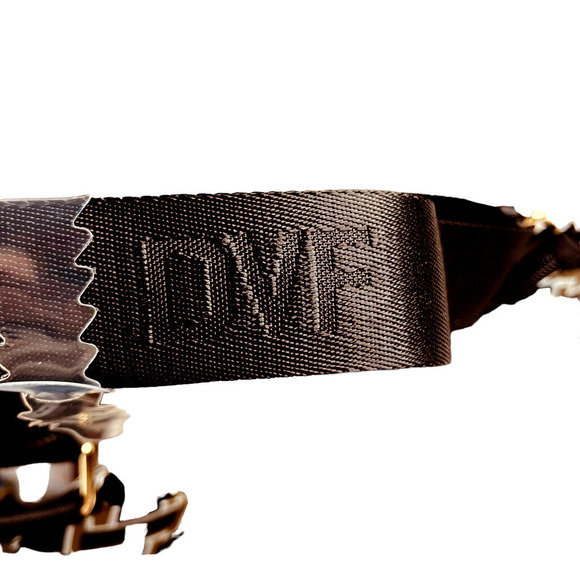 DVF Diane Von Furstenberg Target Utility Crossbody Bag Vintage Weave Neutral NWT - Picture 7 of 7